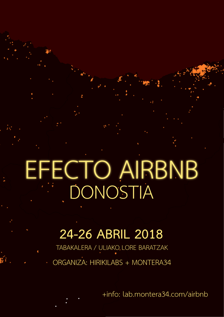 Efecto Airbnb en Donostia 2018